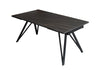 Modrest Bobby Modern Black Ceramic Extendable Dining Table Model VGYF-DT8936-BLK-DT