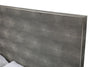 Modrest Dynasty Eastern King Modern Shagreen Bed Model VGVCBD2108-GRY-BED-EK-1