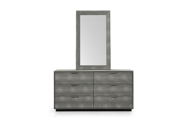 Modrest Dynasty Modern Shagreen Dresser Model VGVCJ2108-D-GRY-DRS