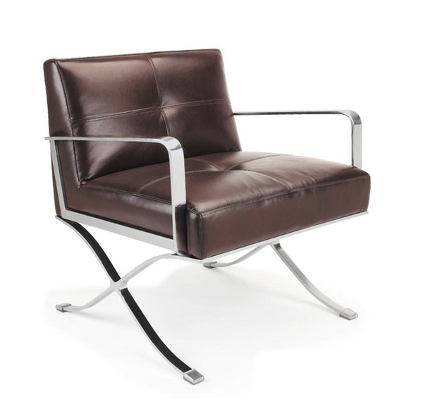 Ec 011 Modern Leather Lounge Chair Model VGBNEC-011