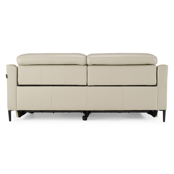 Eden Modern Grey Leather Sofa