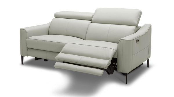 Divani Casa Eden Modern Grey Leather Sofa Set Model VGKVKM.5012-GRY-SET