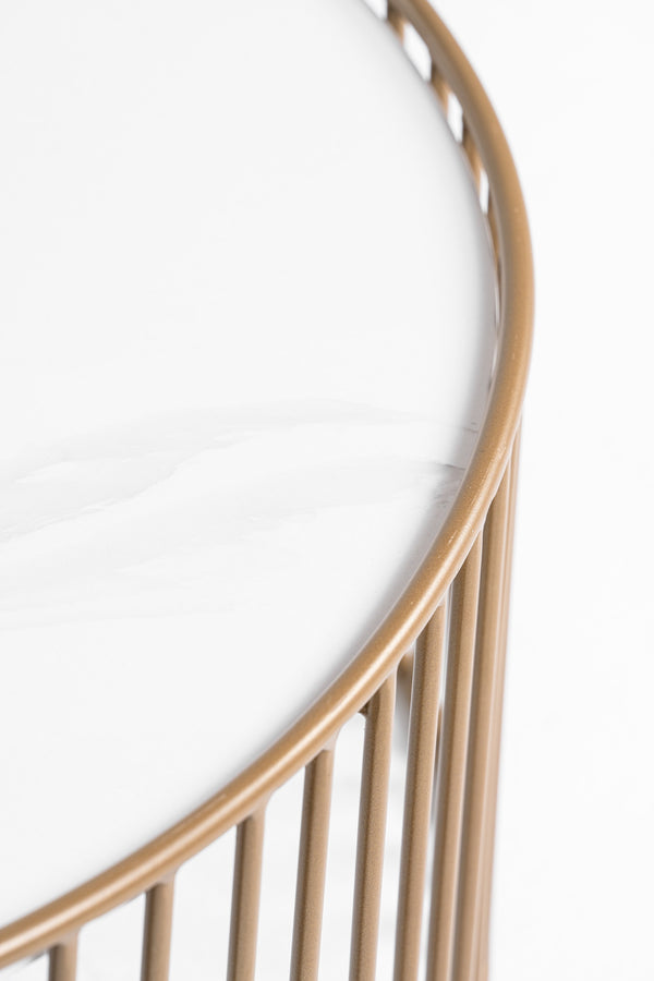 Modrest Eleanor Modern Round Marble Coffee Table Model VGMAMIT-5227-CT