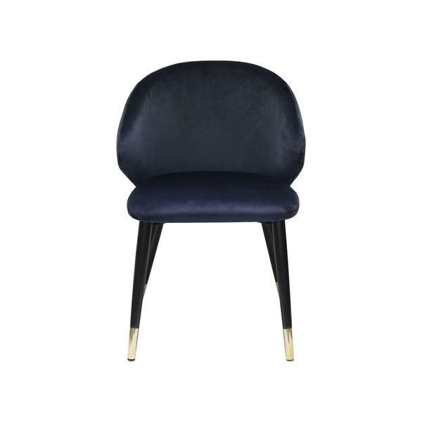 Modrest Elon Modern Blue Velvet Dining Chair (Set Of 2) Model VGSWSFC463-BLUE