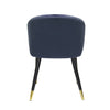 Modrest Elon Modern Blue Velvet Dining Chair (Set Of 2) Model VGSWSFC463-BLUE