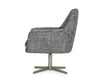 Divani Casa Elvin Modern Dark Grey Fabric Swivel Lounge Chair Model VGKKA-832-DKGRY-3
