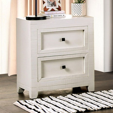 Furniture of America Oakridge Ivory Rustic Night Stand Model EM7074IV-N