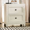 Furniture of America Oakridge Ivory Rustic Night Stand Model EM7074IV-N