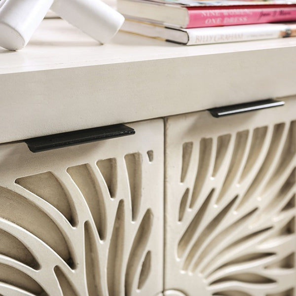 Furniture of America Geneva Ivory Contemporary Night Stand Model EM7080IV-N