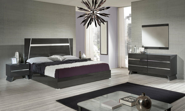 Eastern King Nova Domus Emporio Italian Modern Grey Bedroom Set Model VGACEMPORIO-SET-EK