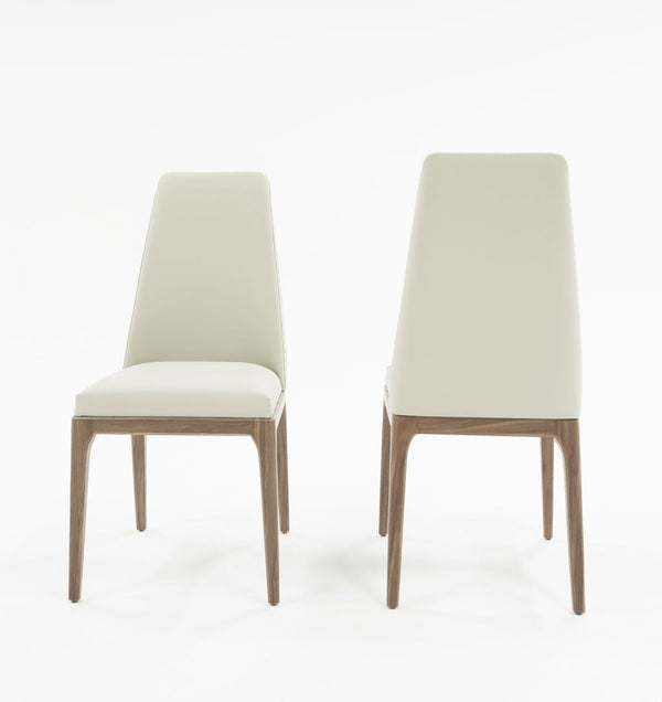 Modrest Encino Modern Grey & Walnut Dining Chair (Set Of 2) Model VGCNCPMK127-78-V36F-GRY
