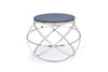 Modrest Tulare Contemporary Smoked Glass End Table Model VGVCET829