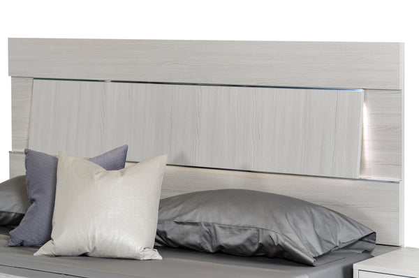 Modrest Ethan Italian Modern Grey Bed Model VGACETHAN-BED