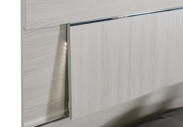 Modrest Ethan Italian Modern Grey Bed Model VGACETHAN-BED