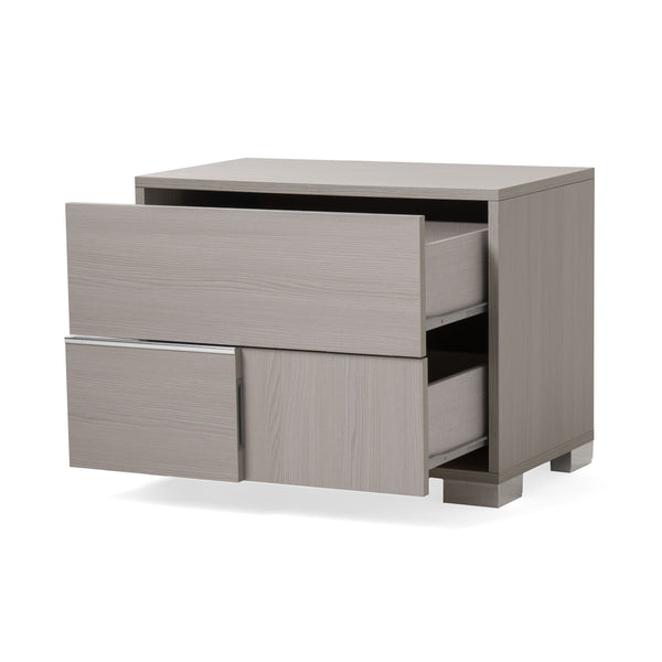 Modrest Ethan Italian Modern Grey Nightstand Model VGACETHAN-NS