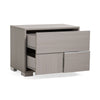 Modrest Ethan Italian Modern Grey Nightstand Model VGACETHAN-NS