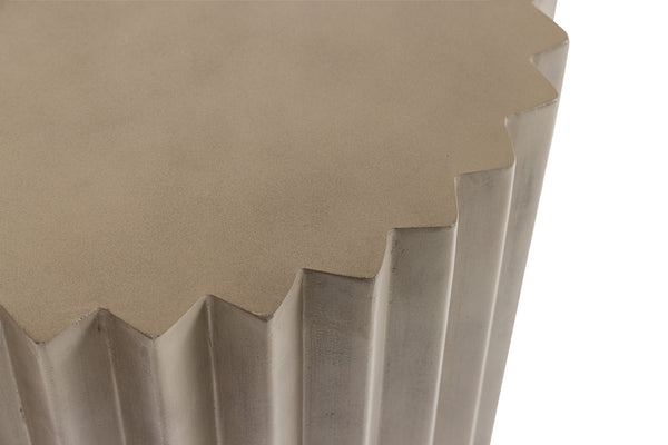 Modrest Evadale Modern Grey Concrete End Table Model VGGR-685156-GRY