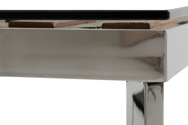 Modrest Santiago Modern Rectangular Wood Mosaic Dining Table Model VGEWF2193AB