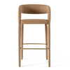 Modrest Faerron Modern Tan Leatherette Bar Chair Model VGEU-MC-7182BC-B-TAN