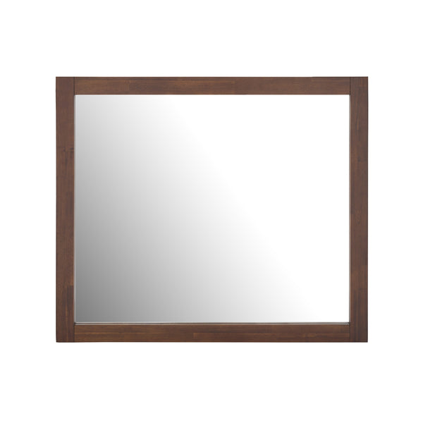 Nova Domus Fantasia Contemporary Dark Walnut Mirror Model VGWDHL-W04