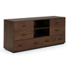 Fantasia Contemporary Dark Walnut Dresser