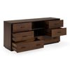 Fantasia Contemporary Dark Walnut Dresser