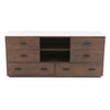 Fantasia Contemporary Dark Walnut Dresser