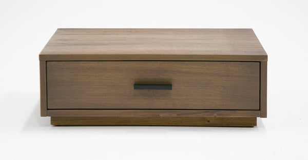 Nova Domus Fantasia Contemporary Walnut & Grey Bed With Two Nightstands Model VGWDHL-W01-01-BED-2NS-LTWLT