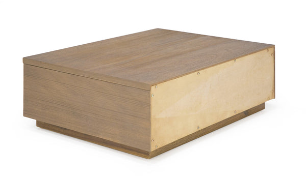 Queen Nova Domus Fantasia Contemporary Walnut & Grey Bed With Two Nightstands Model VGWDHL-W01-01-BED-2NS-LTWLT-Q