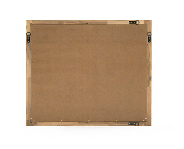 Nova Domus Fantasia Contemporary Walnut Mirror Model VGWDHL-W04-MIR-LTWLT