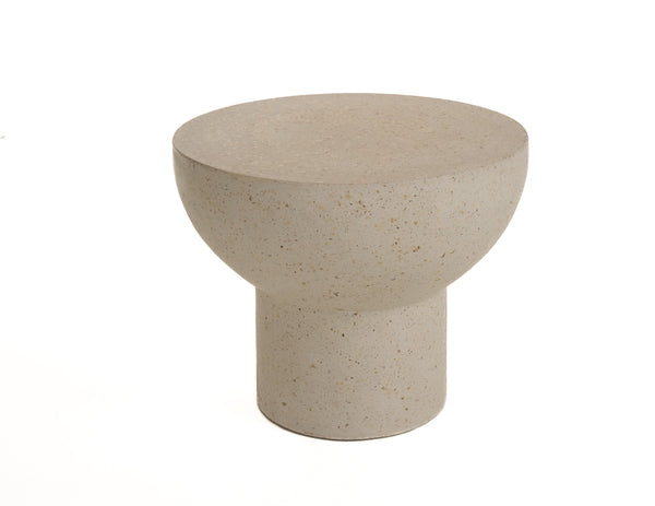 Modrest Fate Modern Terrazzo Concrete End Table Model VGGR-614055-TER