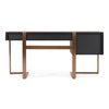 Modern Fauna Wenge and Rosegold Desk