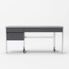 Modrest Fauna Modern Elm Grey & Stainless Steel Desk Model VGBBBN-2DK-GRY-DESK