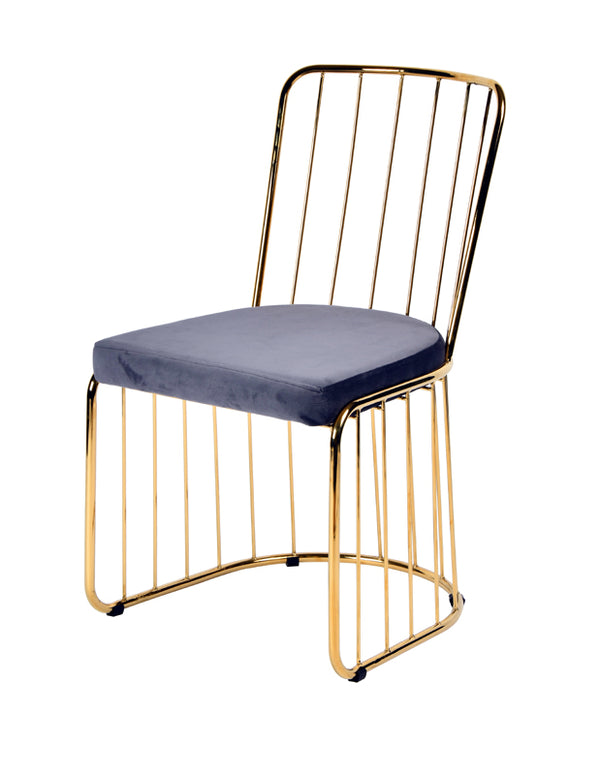 Modrest Holly Modern Grey Fabric Dining Chair (Set Of 2) Model VGFH-FDC6082-GRY