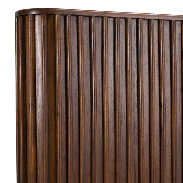 Modrest Fields Modern Walnut Acacia Bed Model VGWD-VGD3-BED-WAL