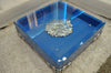 Ls538 Emma Modern White Coffee Table With Glass Top Model VGDVEMMACOFFEE