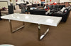 Skyline Modern Extend Able White Dining Table Model VGUNAC803-255