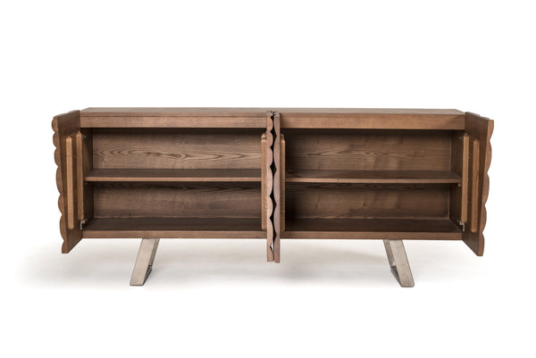 Modrest Finley Mid Century Walnut Buffet Model VGCSSB-16050