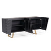 Modrest Finley Mid Century Black & Gold Buffet Model VGCSSB-16050-BLK