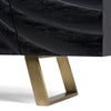 Modrest Finley Mid Century Black & Gold Buffet Model VGCSSB-16050-BLK