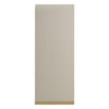 Modrest Florence Modern Beige Leatherette & Gold Chest Model VGVC-J2410-4H