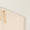 Florence Modern Beige Leatherette + Gold Buffet