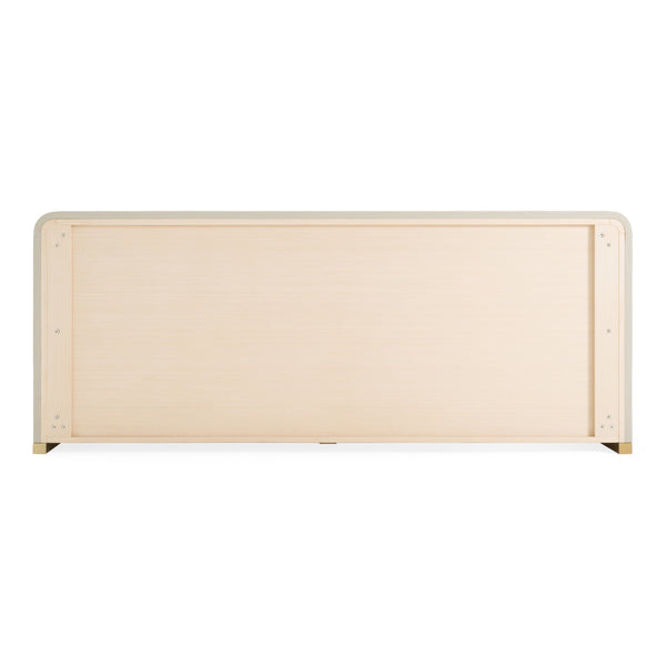Florence Modern Beige Leatherette + Gold Buffet