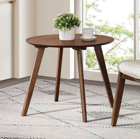 Furniture Of America Arth Mid-Century Modern Engineered Wood, Solid Wood, Wood Veneer Walnut Side Table | FM-AC200WN