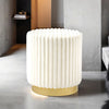 Furniture of America Yolanda Beige Contemporary Stool Model FM-AC8001WH