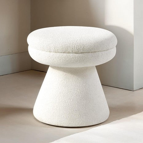 Furniture of America Cynthia Beige Contemporary Stool Model FM-AC8002WH