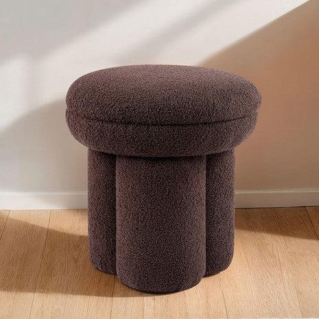 Furniture of America Thisbe Brown Contemporary Stool Model FM-AC8003BR