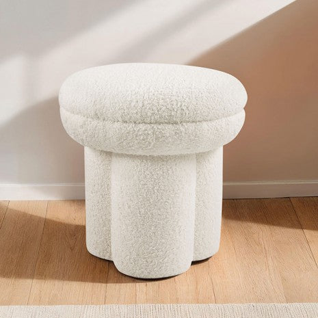 Furniture of America Thisbe Beige Contemporary Stool Model FM-AC8003WH