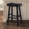 Furniture of America Biasca Black Transitional 29" Stool (2/Ctn) Model FM-BR3001BK-29-2PK
