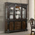 Furniture of America Promenade Dark Brown Traditional Hutch And Buffet Model FM31002DB-HB-SET